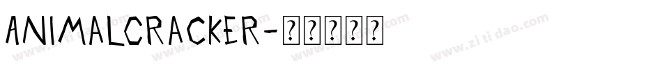 AnimalCracker字体转换