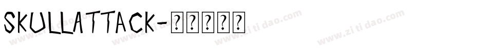 SkullAttack字体转换