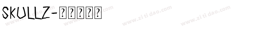 SkullZ字体转换