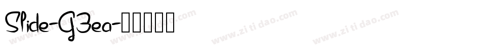 Slide-G3ea字体转换