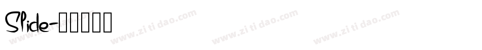 Slide字体转换