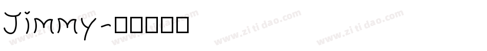 Jimmy字体转换
