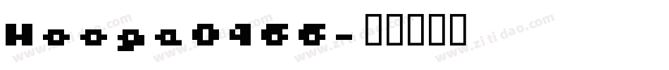 Hooge0466字体转换