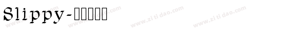 Slippy字体转换