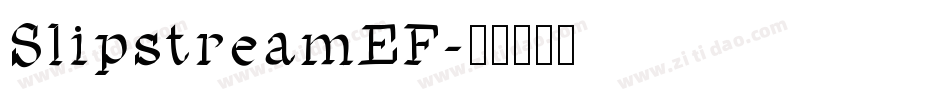 SlipstreamEF字体转换