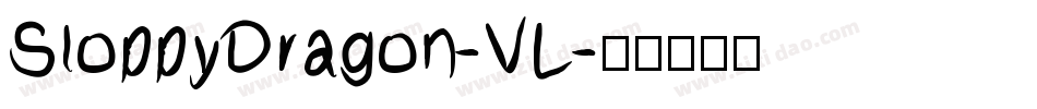 SloppyDragon-VL字体转换