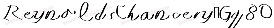 ReynoldsChancery-Gq8O字体转换