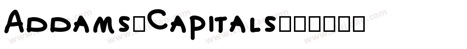 Addams-Capitals字体转换