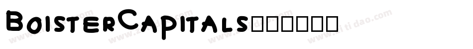BoisterCapitals字体转换