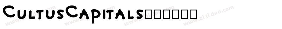 CultusCapitals字体转换