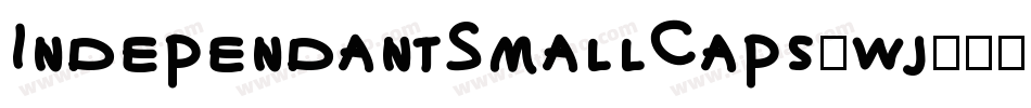 IndependantSmallCaps-wj6字体转换