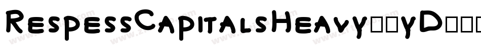 RespessCapitalsHeavy-6yD1字体转换