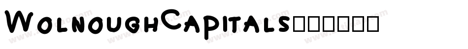 WolnoughCapitals字体转换