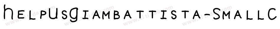 HelpUsGiambattista-SmallCaps字体转换