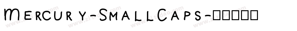 Mercury-SmallCaps字体转换