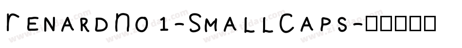 RenardNo1-SmallCaps字体转换