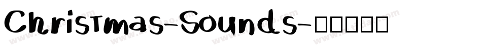 Christmas-Sounds字体转换