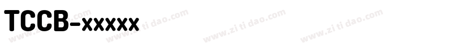 TCCB字体转换