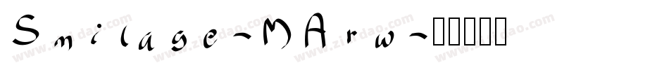 Smilage-MArw字体转换