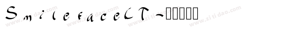 SmilefaceLT字体转换