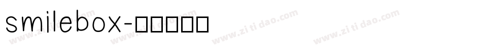 smilebox字体转换