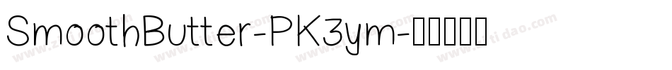 SmoothButter-PK3ym字体转换