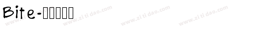 Bite字体转换