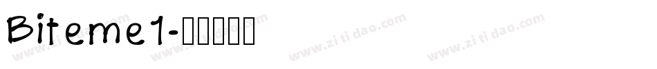 Biteme1字体转换
