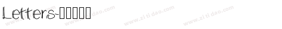 Letters字体转换