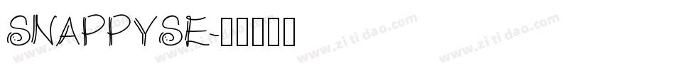 SNAPPYSE字体转换