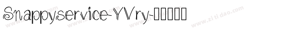 Snappyservice-YVry字体转换