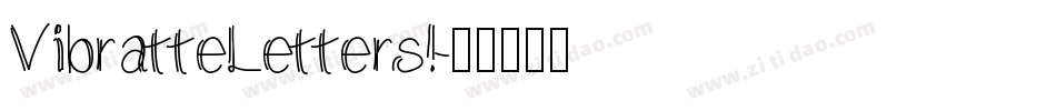 VibratteLetters!字体转换