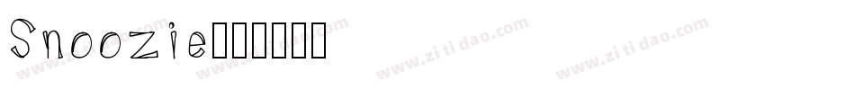 Snoozie字体转换