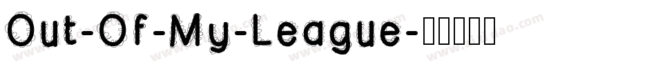 Out-Of-My-League字体转换