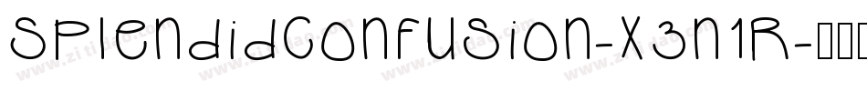 SplendidConfusion-x3n1R字体转换