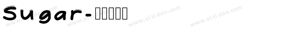 Sugar字体转换