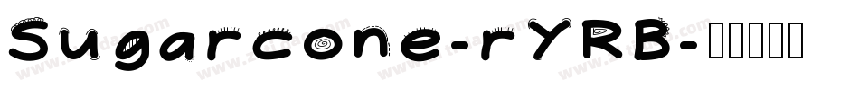Sugarcone-rYRB字体转换