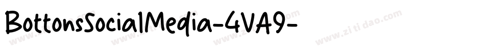 BottonsSocialMedia-4VA9字体转换