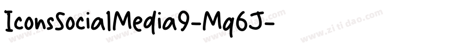IconsSocialMedia9-Mq6J字体转换