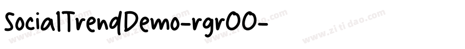 SocialTrendDemo-rgrOO字体转换