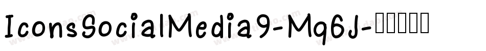 IconsSocialMedia9-Mq6J字体转换