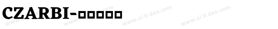 CZARBI字体转换