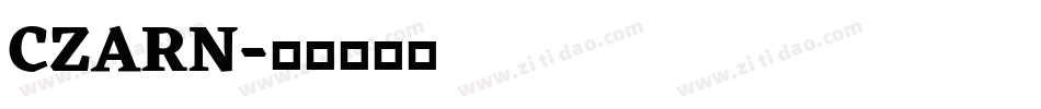 CZARN字体转换