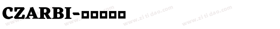 CZARBI字体转换