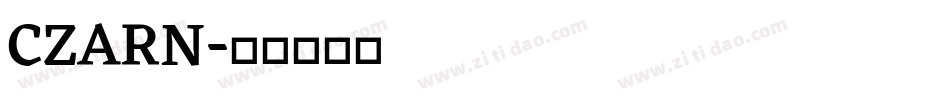 CZARN字体转换