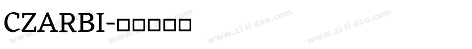 CZARBI字体转换