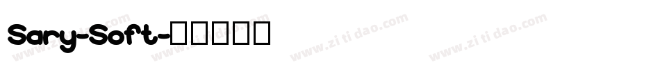 Sary-Soft字体转换