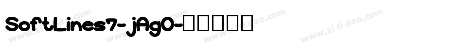 SoftLines7-jAgO字体转换
