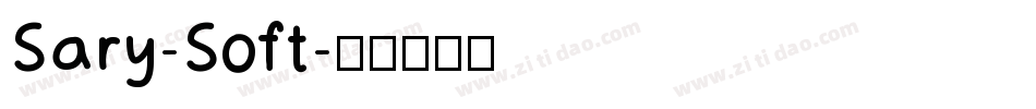 Sary-Soft字体转换