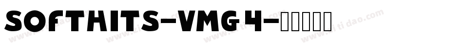 SoftHits-vmg4字体转换